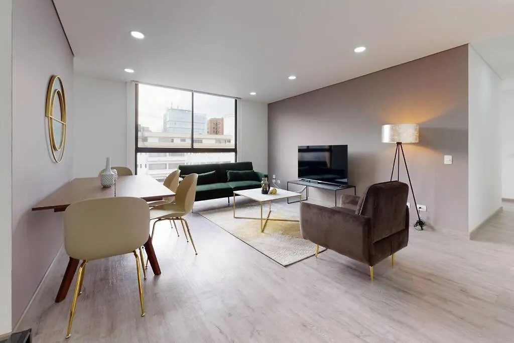 Inigualable Loft En El Norte. Bogota Apartment